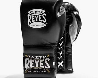Cleto Reyes Lace-Up Boxing Gloves –  Leather Training Gloves – Pro Fight Style