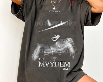 レディー・ガガ ザ・メイヘム・ボール・ツアー シャツ、レディー・ガガ