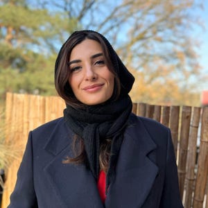 Sophie Hood halsduk med huva, balaklava, svart