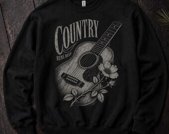 Maglietta di musica country, maglietta western, felpa western vintage, maglietta da cowgirl, maglietta per la stagione accogliente, moda autunnale, maglietta per la stagione accogliente