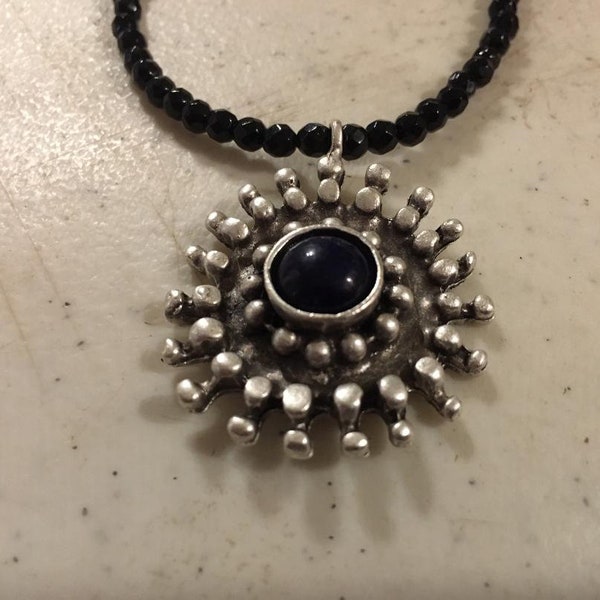 Funky Heart Necklace Etsy