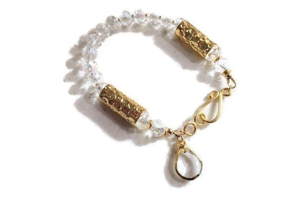 Bracelet Cristal de Roche mat - Stones Créations