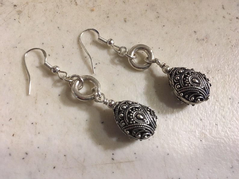 Jewellery Pierced Handmade Silver Earrings Dangle