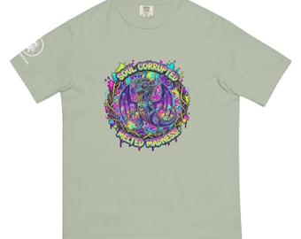 Unisex garment-dyed heavyweight t-shirt