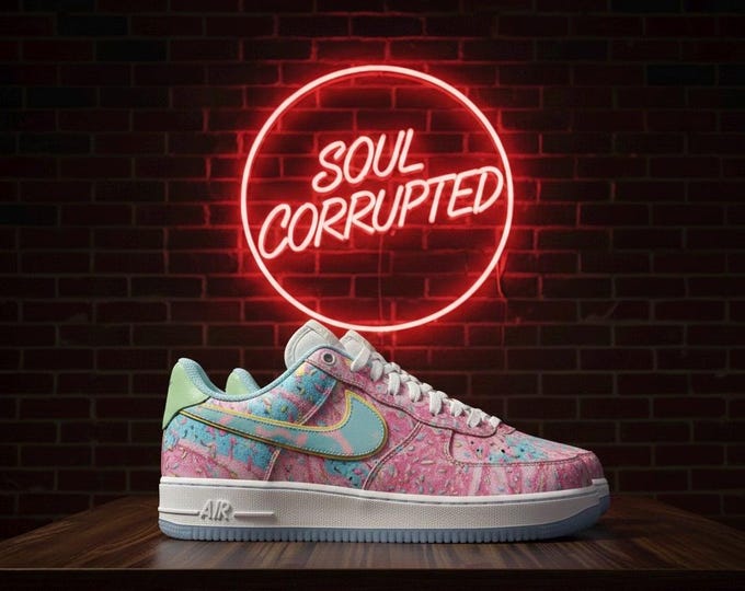 Featured listing image: The Sugar Rush Air Force 1 A Soul Corrupted Sweet Treat Edition