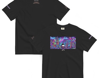 Corvus London town Unisex garment-dyed heavyweight t-shirt