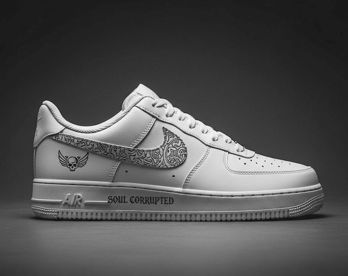 Featured listing image: custom air force 1 basic rebal soul 1