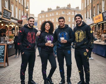 custom tracksuit The Mythical Creature & Color Splatter mens /womens