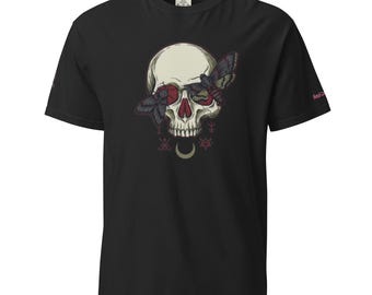 men's Skull Soul Corrupted tee Unisex garment-dyed heavyweight 100% cotton