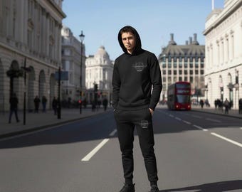 Men’s custom plain tracksuit with logo