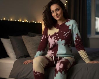 Women’s onesie colourful patch design