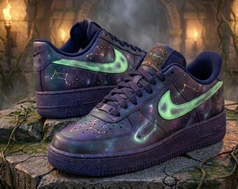 Bespoke Galaxy Soul Corrupted (The Nebula Soul)  Air force 1