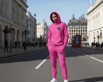 Women’s plain tracksuit with logo