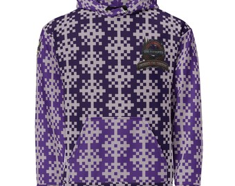 The "Soul Corrupted" Signature Series: Geometric Pixel-Knit Performance Hoodie