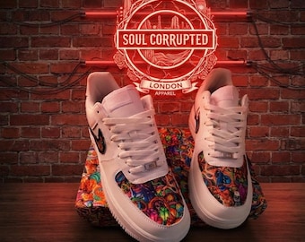 The "Soul Corrupted" Psychedelic Custom AF1
