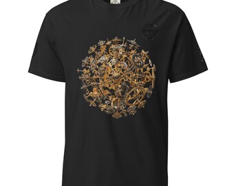 Unisex garment-dyed heavyweight t-shirt