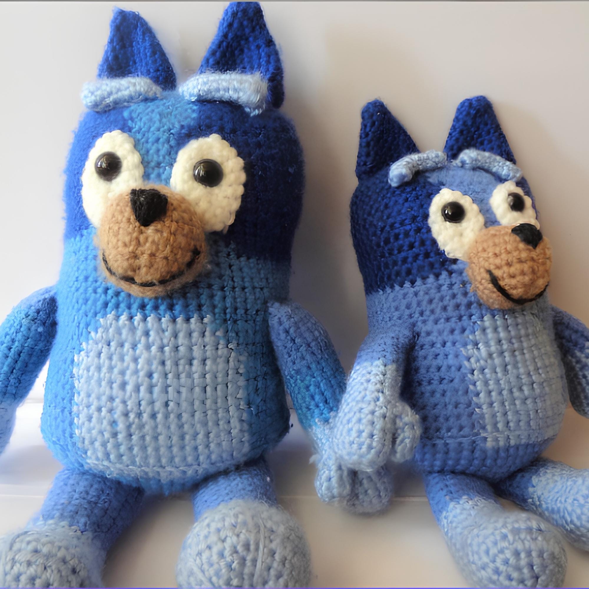 Beginner Blue Dog Amigurumi PDF