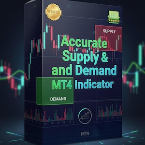 Accurate Supply and Demand MT4 Indicator - Professional Forex Zone Detector
