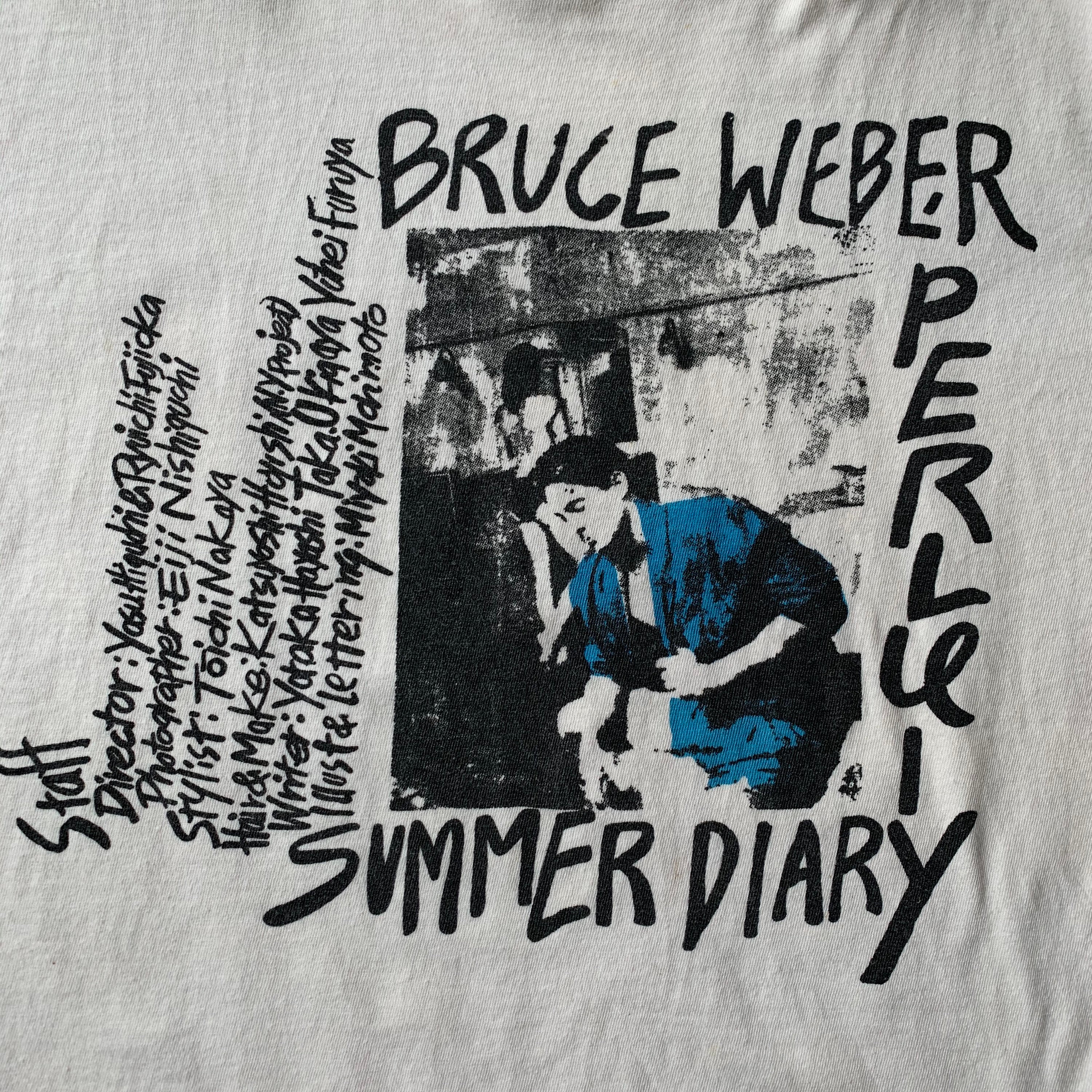 RARE Vintage 80s Bruce Weber “summer Diary” Tee! - Etsy RARE Vintage 80s Bruce Weber “summer Diary” Tee! - Etsy