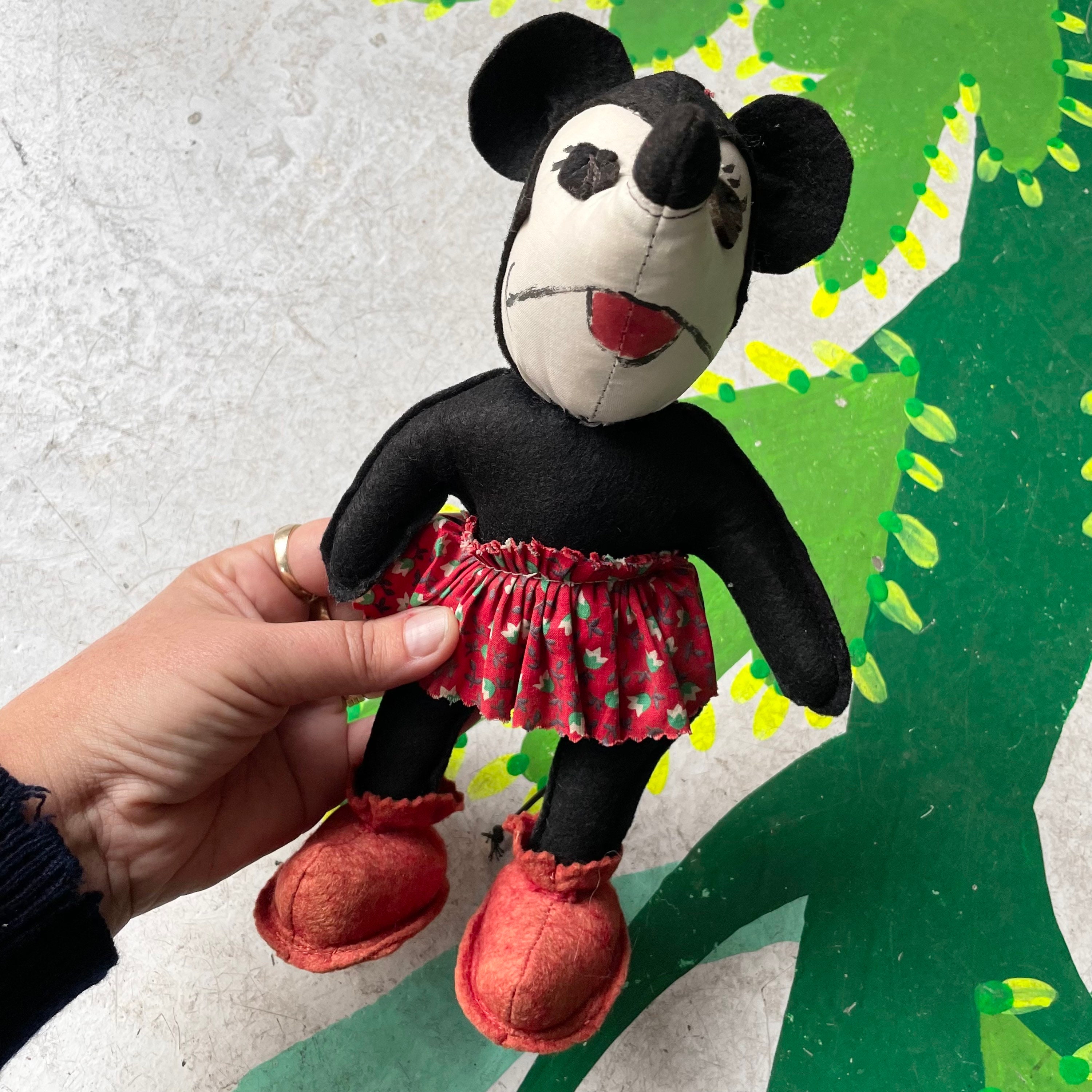 日本限定 Mouse Minnie 1930s Vintage Doll Etsy - コレクション