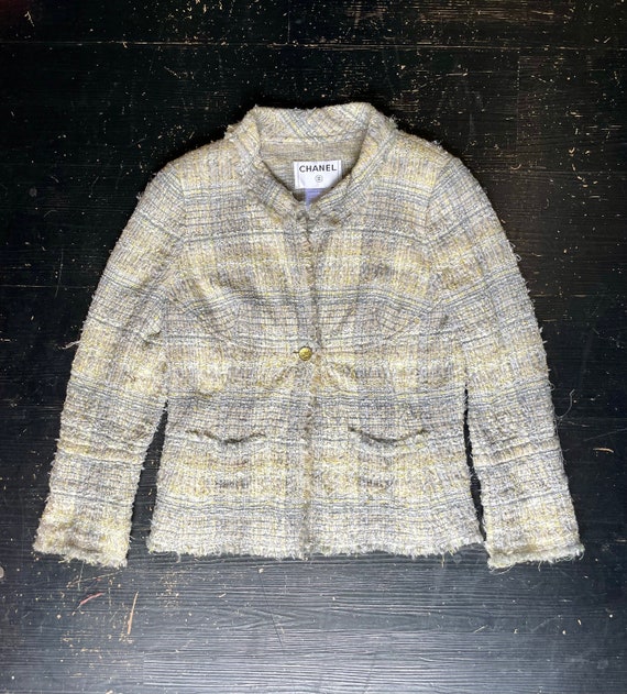 Chanel Pastel Tweed Jacket – hk-vintage