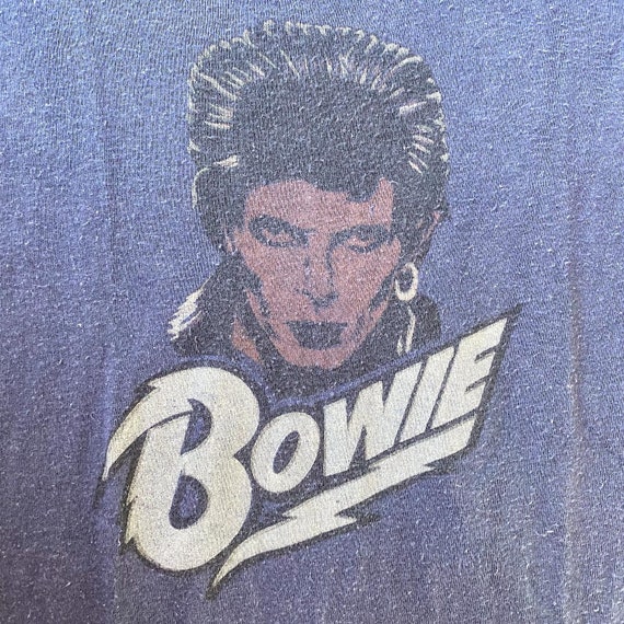 David Bowie - Vintage Diamond Dogs Tour Tshirt RA… - image 2