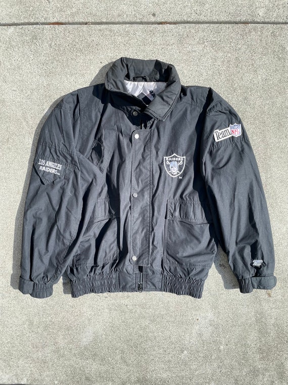 Los Angeles Raiders Team NFL Sports Jacket Size S… - image 1