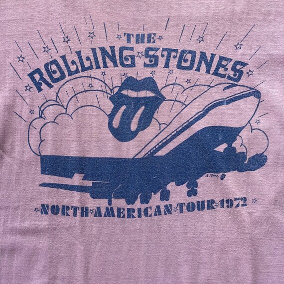 The Rolling Stones 1972 Vintage North American To… - image 2