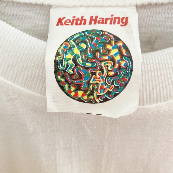 Keith Haring RARE Vintage Tshirt - The Estate of … - image 5