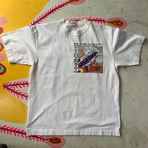 Vintage 90s Roy Lichtenstein Graphic Art Tee!!
