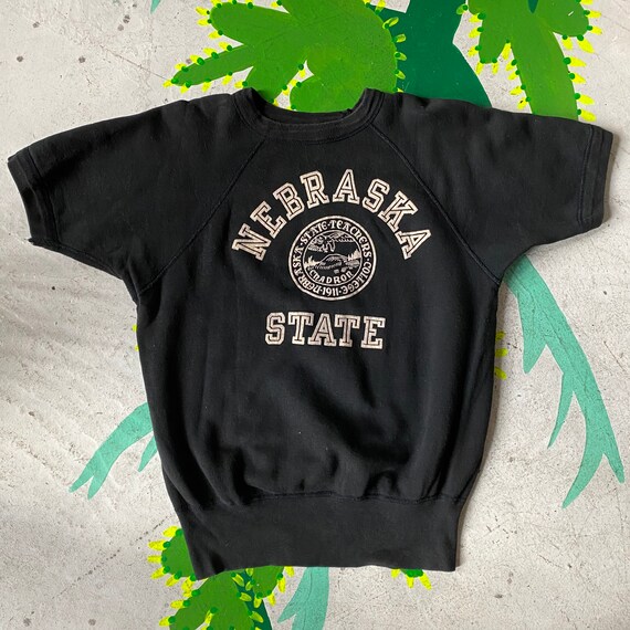 1950s Champion Runningman Nebraska University Swea