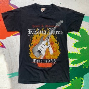 92年 YNGWIE MALMSTEEN FIRE&ICE Tシャツ 92年 YNGWIE MALMSTEEN FIRE&ICE Tシャツ