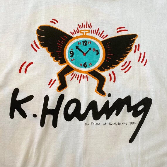 Keith Haring RARE Vintage Tshirt - The Estate of … - image 2