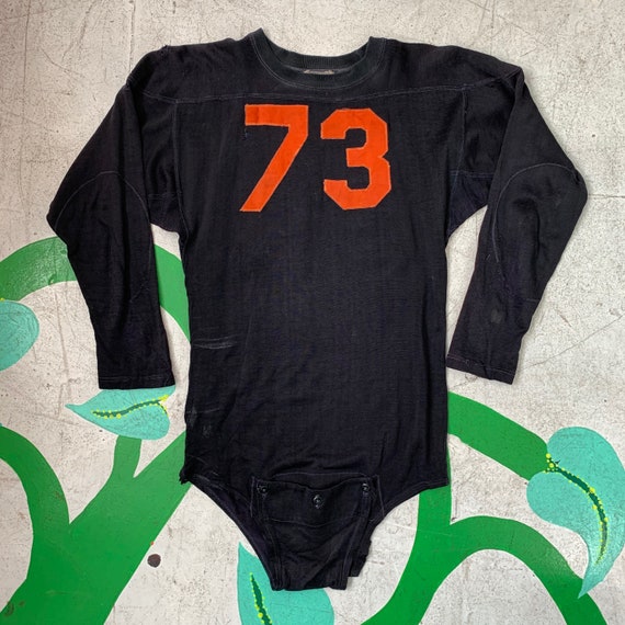 Antique 1920s Football Jersey Onesie!!