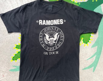 Ramones "Halfway to Sanity" RARE - 1987 Vintage Tour Tshirt