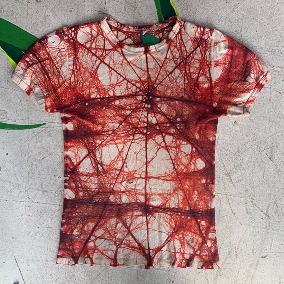 Amazing Vintage 60s Tie Dye Knit Tee!!