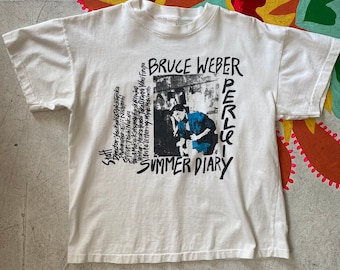 Bruce Weber - Per Lui RARE Vintage Tshirt