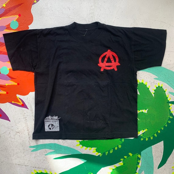 Hard Stuff Anarchy Skinhead London Punk Tee!
