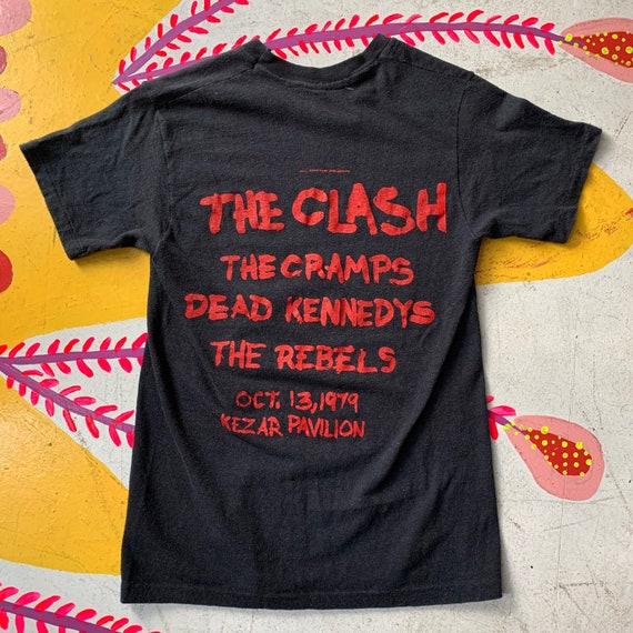 Vintage 70s The Clash, The Cramps and Dead Kennedy