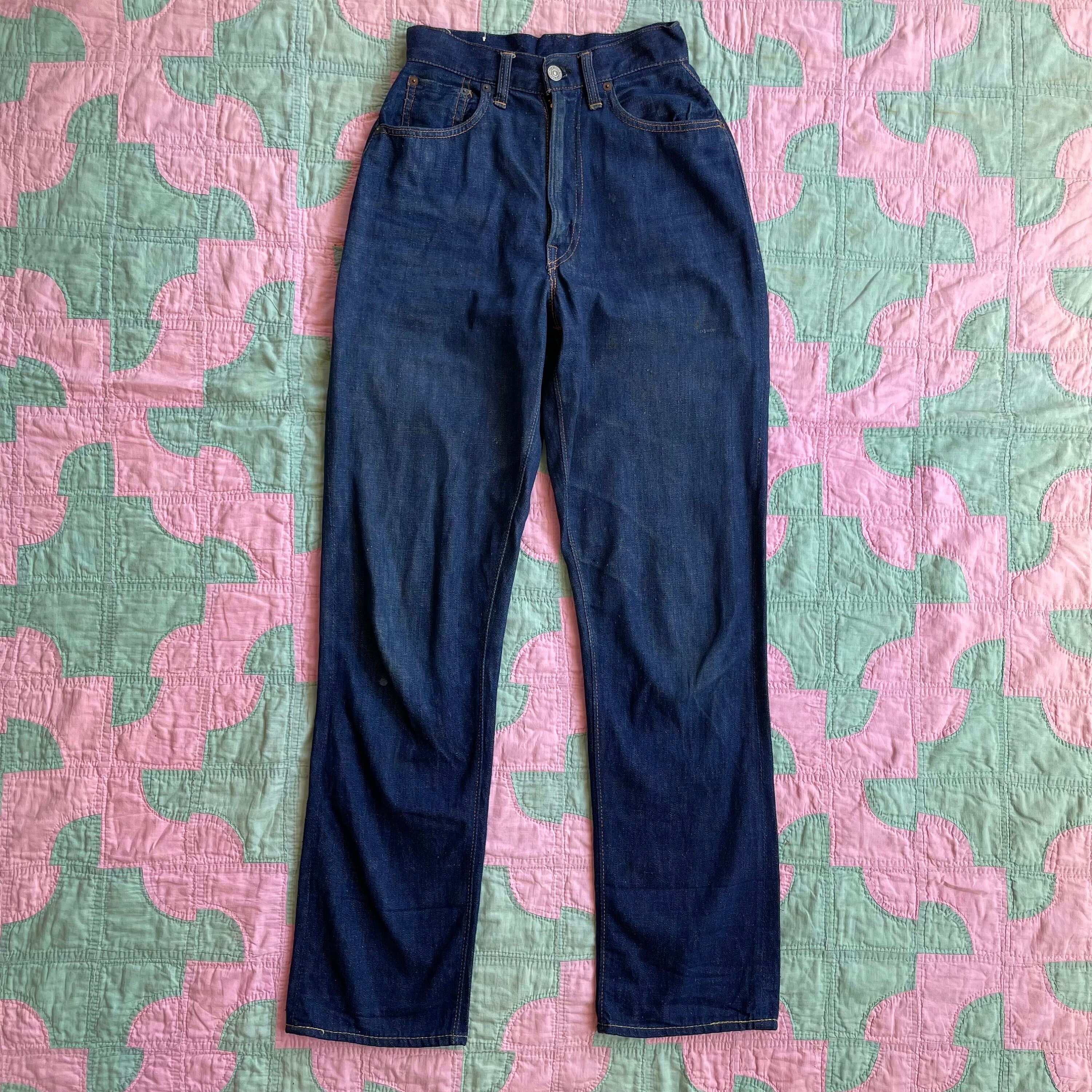 Levi’s （R) Vintage Clothing 701 BLACK Levi's® Vintage Clothing 1950s 701™ Jeans - Black | Levi's® GB