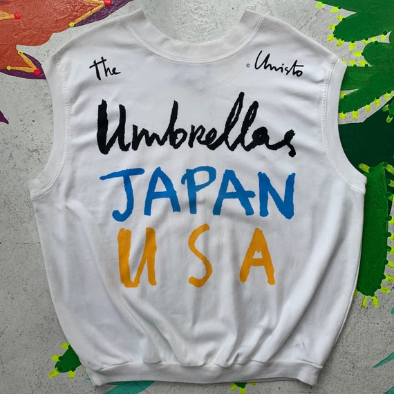 Vintage 1991 Christo Umbrellas Sleeveless Art Tee