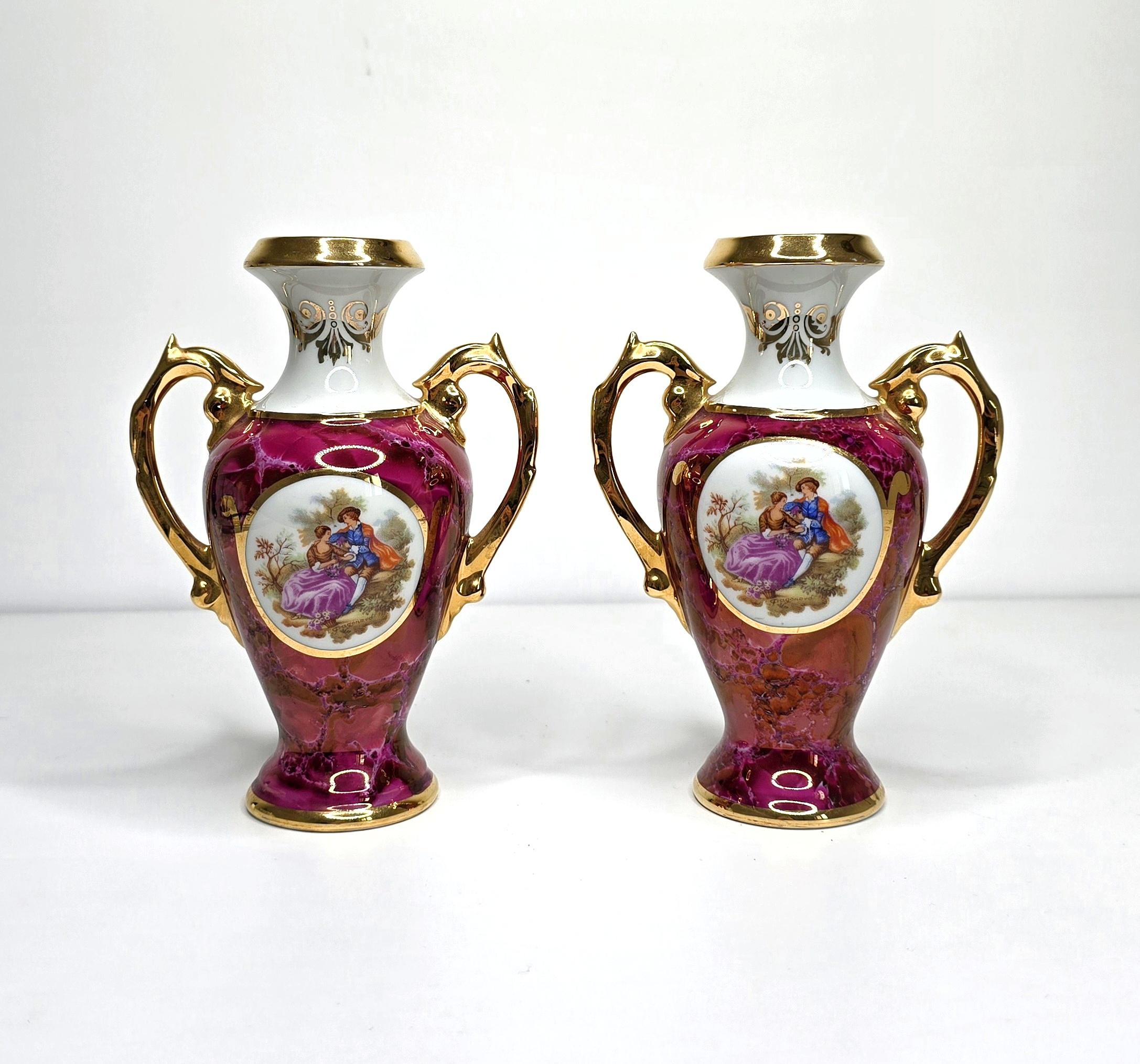 Feine alte porzellanvase