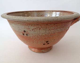 Decorative Clay Colander British contemporary ceramics Steve Harrison