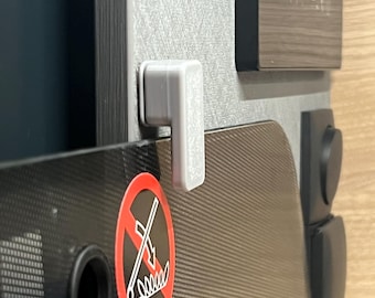 Halterung für Herd- und Spülenabdeckung im Wohnmobil und Kastenwagen, Verriegelung für Glasabdeckung zum Kleben, Camper Küche