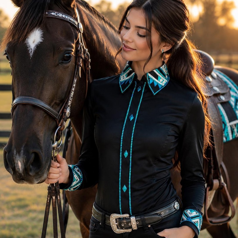 Rhinestone Top Rodeo Look Rhinestone Rodeo Outfit - Etsy