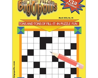 BigOpolis Fill-it-In Puzzle Collection #8