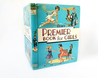 Vintage 1969 Dean's Premier Book for Girls, British Hardcover Fiction