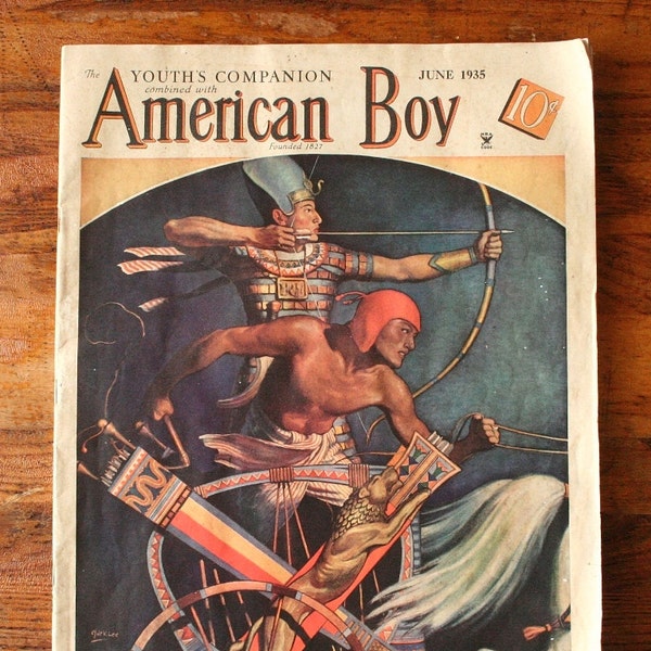 American Boy vintage magazine June, 1935, Youth's Companion magazine