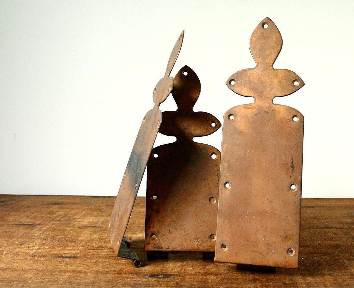 Copper strap hinges Etsy