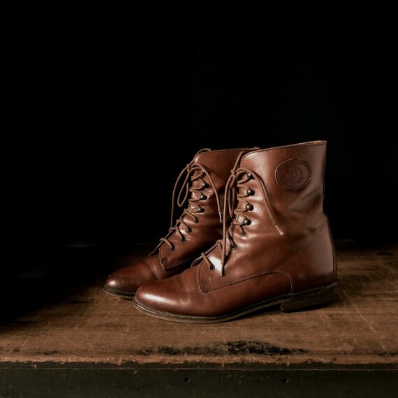 Joan and David leather ankle boots, Italy, women's